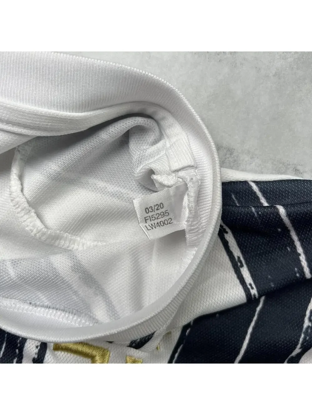 Y2K White Adidas Juventus Ronaldo 2020/21 Soccer Jersey